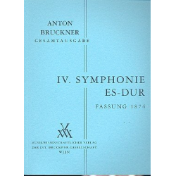Sinfonie Es-Dur Nr.4 in der Fassung von 1874 -Anton Bruckner