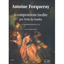 4 composizioni inedite per -Antoine Forqueray