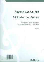 24 Studien und Etüden op.41 -Sigfrid Karg-Elert