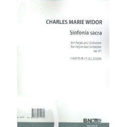 Sinfonia sacra op.81 für Orgel und -Charles-Marie Widor