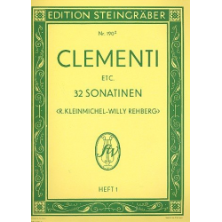 32 Sonatinen, Rondos und -Muzio Clementi