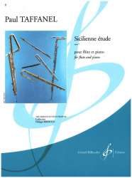 Sicilienne étude op.7 : pour flute et piano - Paul Taffanel