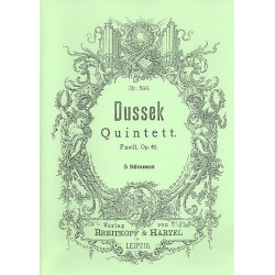 Quintett f-Moll op.41 -Jan Ladislav Dussek