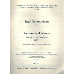 Romanze und Scherzo für -Sergei Rachmaninov (Rachmaninoff)