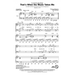 That's When the Music Takes Me -Neil Sedaka / Arr.Kirby Shaw