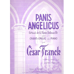 Panis angelicus pour chant -César Franck