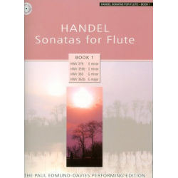 Sonatas vol.1 (+CD) for flute and piano - Georg Friedrich Händel (George Frederic Handel)