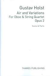Air and Variations op.2 for oboe and -Gustav Holst