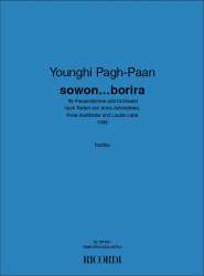 Younghi Pagh-Paan : sowon...borira