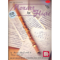 Mozart for Flute (+CD)  for Flute -Wolfgang Amadeus Mozart