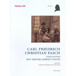 Variations and miscellaneous Pieces -Carl Friedrich Christian Fasch