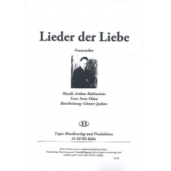 Lieder der Liebe für Frauenchor a cappella -Arthur Rubinstein