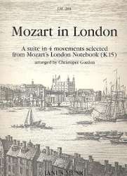Mozart in London for recorder -Wolfgang Amadeus Mozart