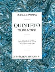 Quintett g-Moll für 2 Violinen, Viola, -Enrique Granados