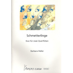 Schmetterlinge Duo für 2 Flöten -Barbara Heller
