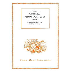 Trios op.120,1 and op.120,2 -Ferdinando Carulli