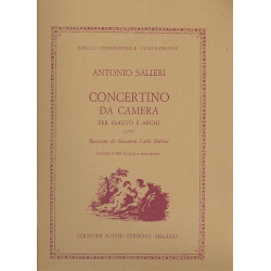 Concertino da camera per flauto -Antonio Salieri