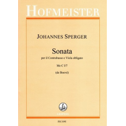 Sonata Me C I/7 -Johann Mathias Sperger