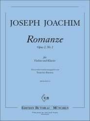 Romanze op.2,1 für Violine und Klavier -Joseph Joachim