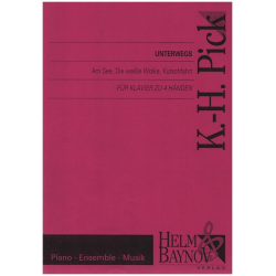 Unterwegs für Klavier zu 4 Händen -Karl-Heinz Pick