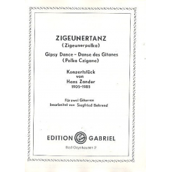 Zigeunertanz für Gitarren -Hans Zander