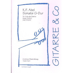 Sonate G-Dur für Viola da gamba -Carl Friedrich Abel