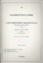 Konzert C-Dur op.14,6 für -Giovanni Battista Cirri