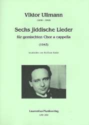 6 jiddische Lieder (Partitur) -Viktor Ullmann