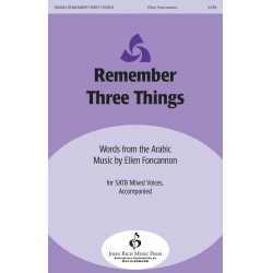 Remember Three Things -Ellen Foncannon