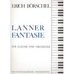 Lanner-Fantasie für Solo- Klavier und -Erich Börschel