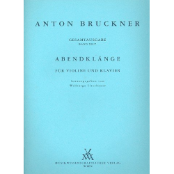 Abendklänge -Anton Bruckner