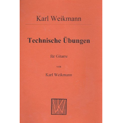 Technische Übungen für Gitarre -Karl Weikmann