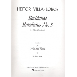 Aria (from Bachianas Brasileiras Cantilena No. 5) -Heitor Villa-Lobos
