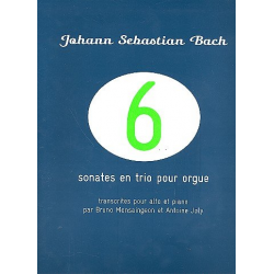 6 sonates en trio pour orgue -Johann Sebastian Bach