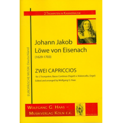2 Capriccios -Johann Loewe von Eisenach