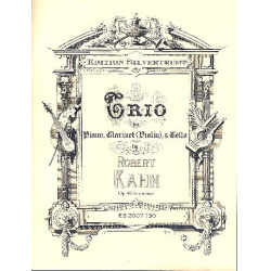 Trio g minor op.45 -Robert Kahn
