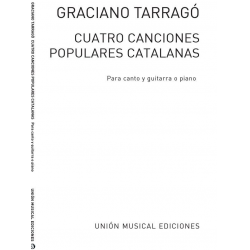 4 canciones populares catalanas -Graciano Tarrago