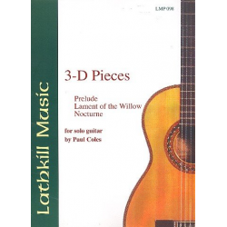 3-D Pieces for guitar -Paul Coles