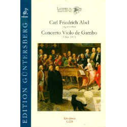 Concerto Violo de Gambo A-Dur A9:1A -Carl Friedrich Abel
