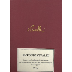 Concerto in re maggiore per la sollenita di San Lorenzo RV562 -Antonio Vivaldi