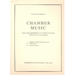 Chamber Music per voce femminile, -Luciano Berio