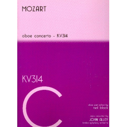 Konzert C-Dur KV 314 für Oboe und Orchester - Wolfgang Amadeus Mozart