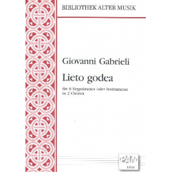 Lieto godea -Giovanni Gabrieli