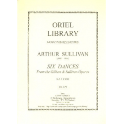 6 Dances from the Gilbert and -Arthur Sullivan