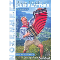 Flotte Stückl'n  (+CD) für Steirische Harmonika -Luis Plattner