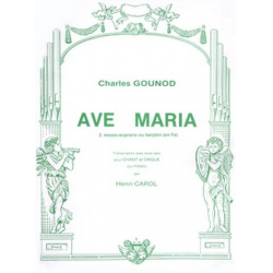 Ave Maria fa majeur pour mezzo- -Charles Francois Gounod