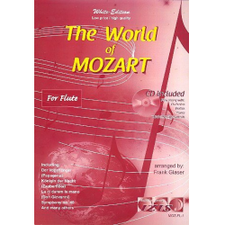 The World of Mozart (+CD) for flute -Wolfgang Amadeus Mozart