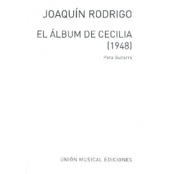 El álbum de Cecilia 6 piezas -Joaquin Rodrigo