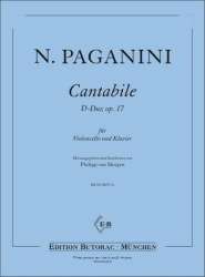 Cantabile D-Dur op.17 für - Niccolo Paganini