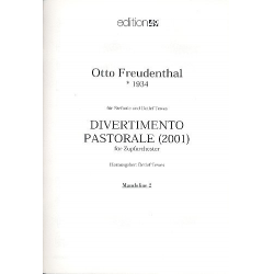 Divertimento pastorale für Zupforchester -Otto Freudenthal